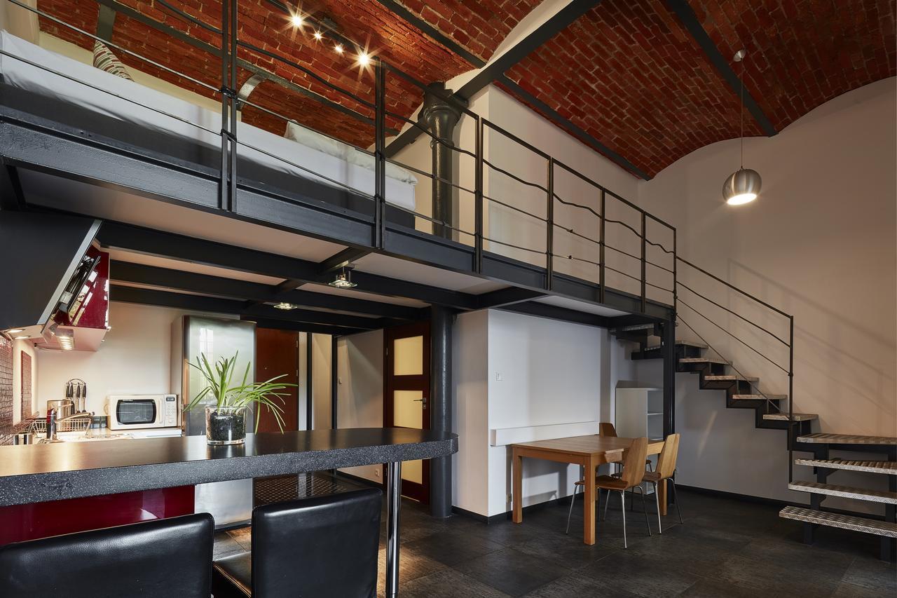 Loft Aparts Lodž Pokoj fotografie